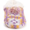 imageMUK LUKS Womens Cozy Ballerina Slipper with Sherpa LiningPurpleGold
