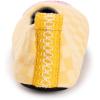 imageMUK LUKS Womens Cozy Ballerina Slipper with Sherpa LiningYellow Rainbow