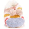 imageMUK LUKS Womens Cozy Ballerina Slipper with Sherpa LiningYellowPink