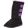 imageMUK LUKS Girls Malena Boots FashionEbonyLilac
