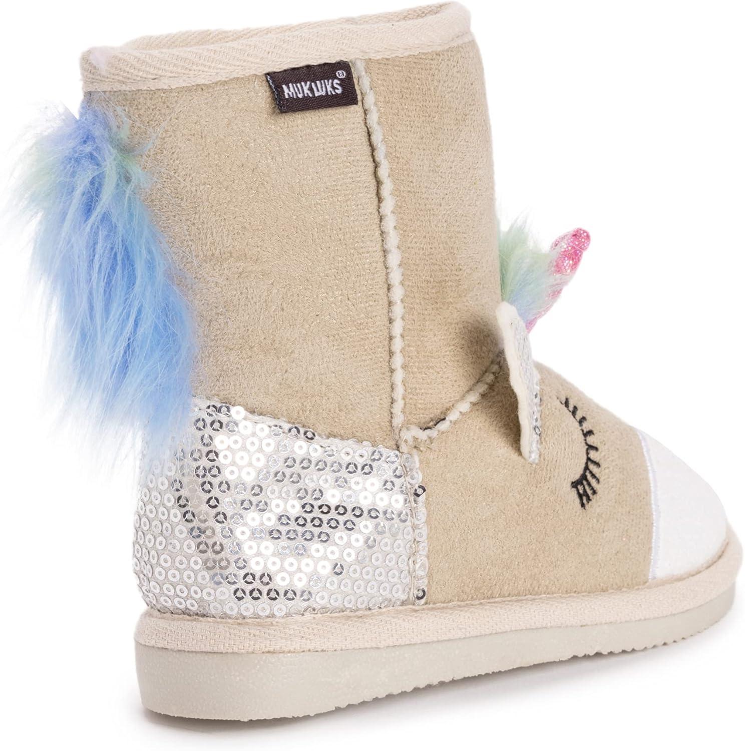 imageMUK LUKS Kids Luna Unicorn Boots BootNatural Unicorn
