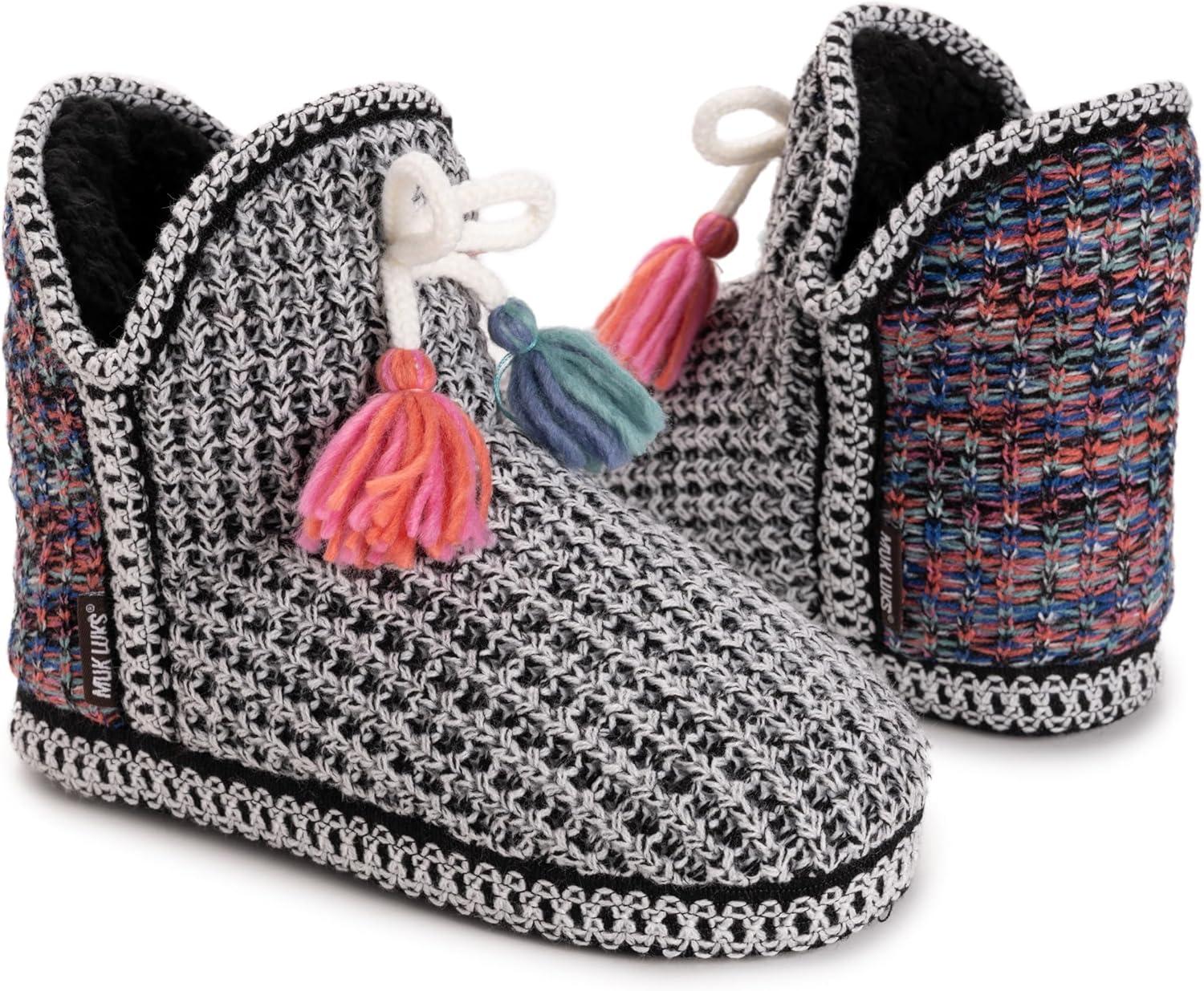 imageMUK LUKS Womens Amira SlipperMulti BlkWhite