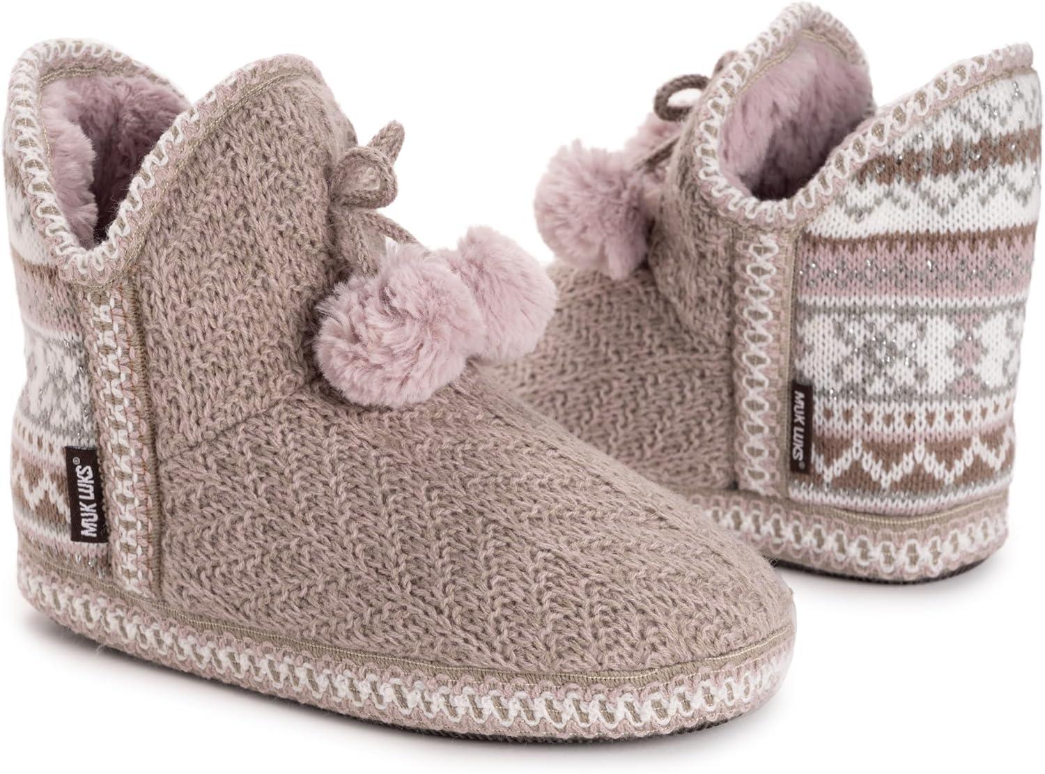 imageMUK LUKS Womens Amira SlipperNatural Purple