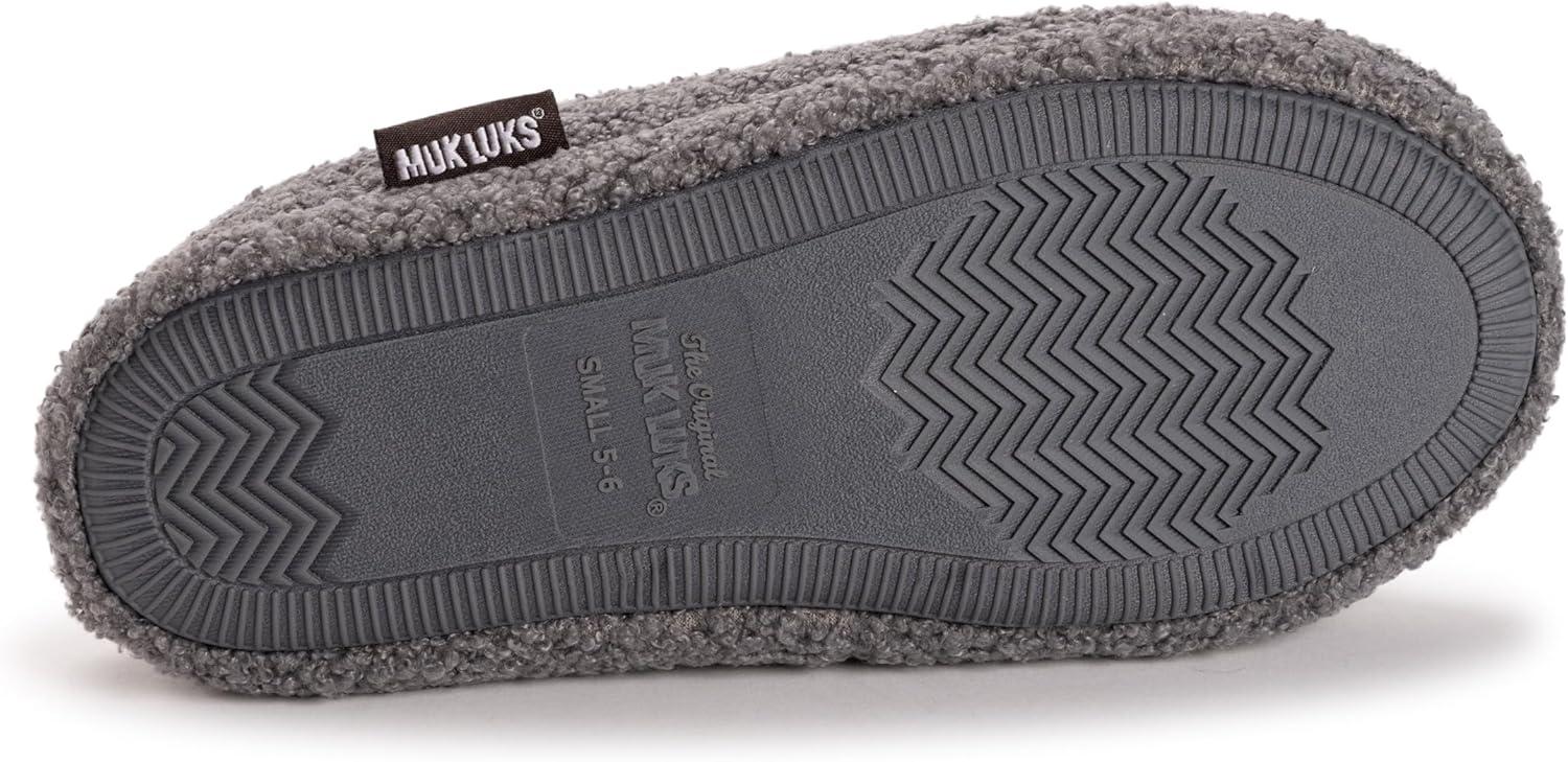 imageMUK LUKS Womens Novelty Punch Needle Grey CatGreyCat