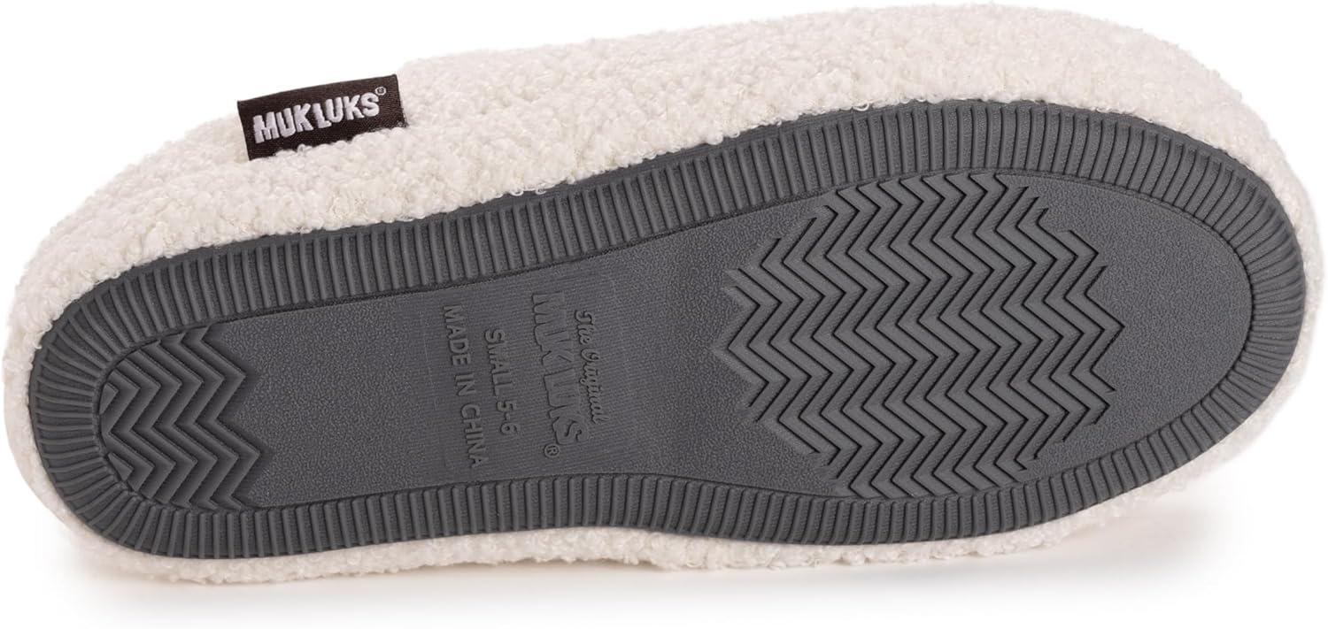 imageMUK LUKS Womens Novelty Punch Needle Grey CatIvoryJack O Lantern