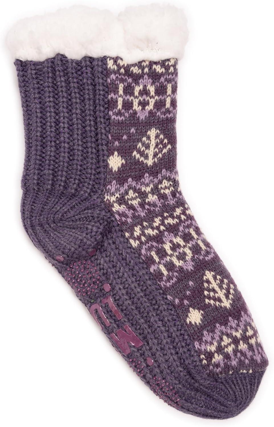 imageMUK LUKS Womens Pieced Cabin SoxMystical Forest