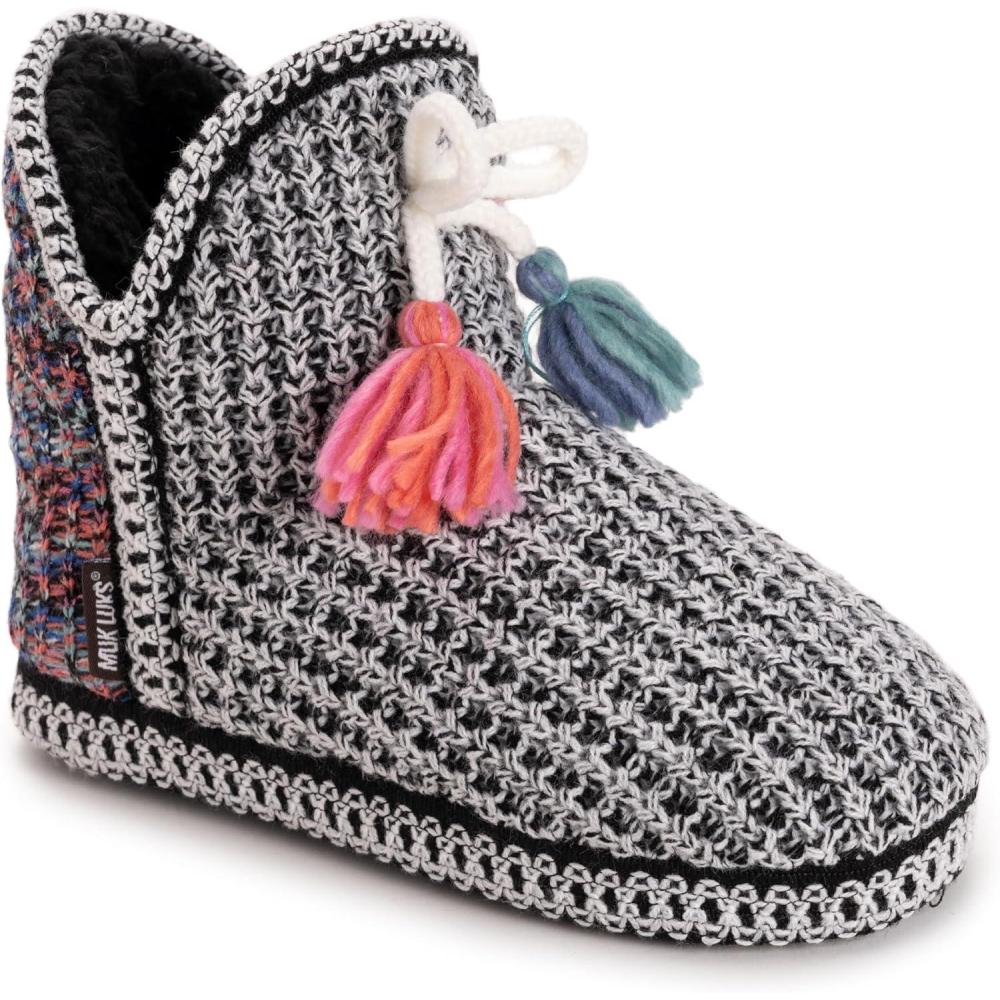 imageMUK LUKS Womens Amira SlipperMulti BlkWhite