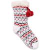 imageMUK LUKS Womens 1Pair Cabin SocksGhost