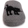 imageMUK LUKS Womens Novelty Punch Needle Grey CatGreyCat