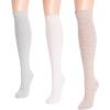 imageMUK LUKS womens Microfiber Socks 3 Pair PackLight Neutral