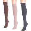 imageMUK LUKS womens Microfiber Socks 3 Pair PackMuted Tones