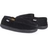 imageMuk Luks Mens Corduroy Moccasin with Flannel LiningBlack