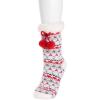 imageMUK LUKS Womens 1Pair Cabin SocksGhost