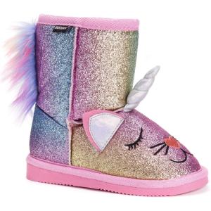 imageMUK LUKS Girls Kids Averly Unikitten Boots FashionMulti Pastel