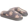 imageMUK LUKS Womens Janna  Cozy Crew ClogGrey Flower
