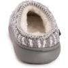 imageMUK LUKS Womens Janna  Cozy Crew ClogGrey Stripe
