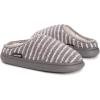 imageMUK LUKS Womens Janna  Cozy Crew ClogGrey Stripe