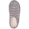 imageMUK LUKS Womens Janna  Cozy Crew ClogGrey Stripe