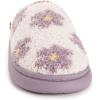 imageMUK LUKS Womens Janna  Cozy Crew ClogIvory Flower
