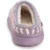imageMUK LUKS Womens Janna  Cozy Crew ClogPurple Stripe