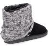 imageMUK LUKS Womens Laurel BootsBlackGrey