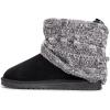 imageMUK LUKS Womens Laurel BootsBlackGrey