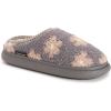 imageMUK LUKS Womens Janna  Cozy Crew ClogGrey Flower