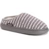 imageMUK LUKS Womens Janna  Cozy Crew ClogGrey Stripe