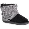 imageMUK LUKS Womens Laurel BootsBlackGrey
