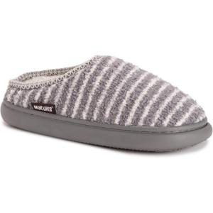 imageMUK LUKS Womens Janna  Cozy Crew ClogGrey Stripe