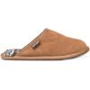 imageMUK LUKS Mens Dave Printed Berber Suede Scuff SlipperTan