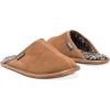 imageMUK LUKS Mens Dave Printed Berber Suede Scuff SlipperTan