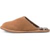 imageMUK LUKS Mens Dave Printed Berber Suede Scuff SlipperTan