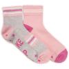 imageMUK LUKS Womens Cotton Compression KneeHigh SocksGreyPink