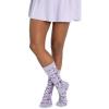 imageMUK LUKS Womens Cotton Compression KneeHigh SocksPurple