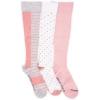 imageMUK LUKS Womens Cotton Compression KneeHigh SocksPink