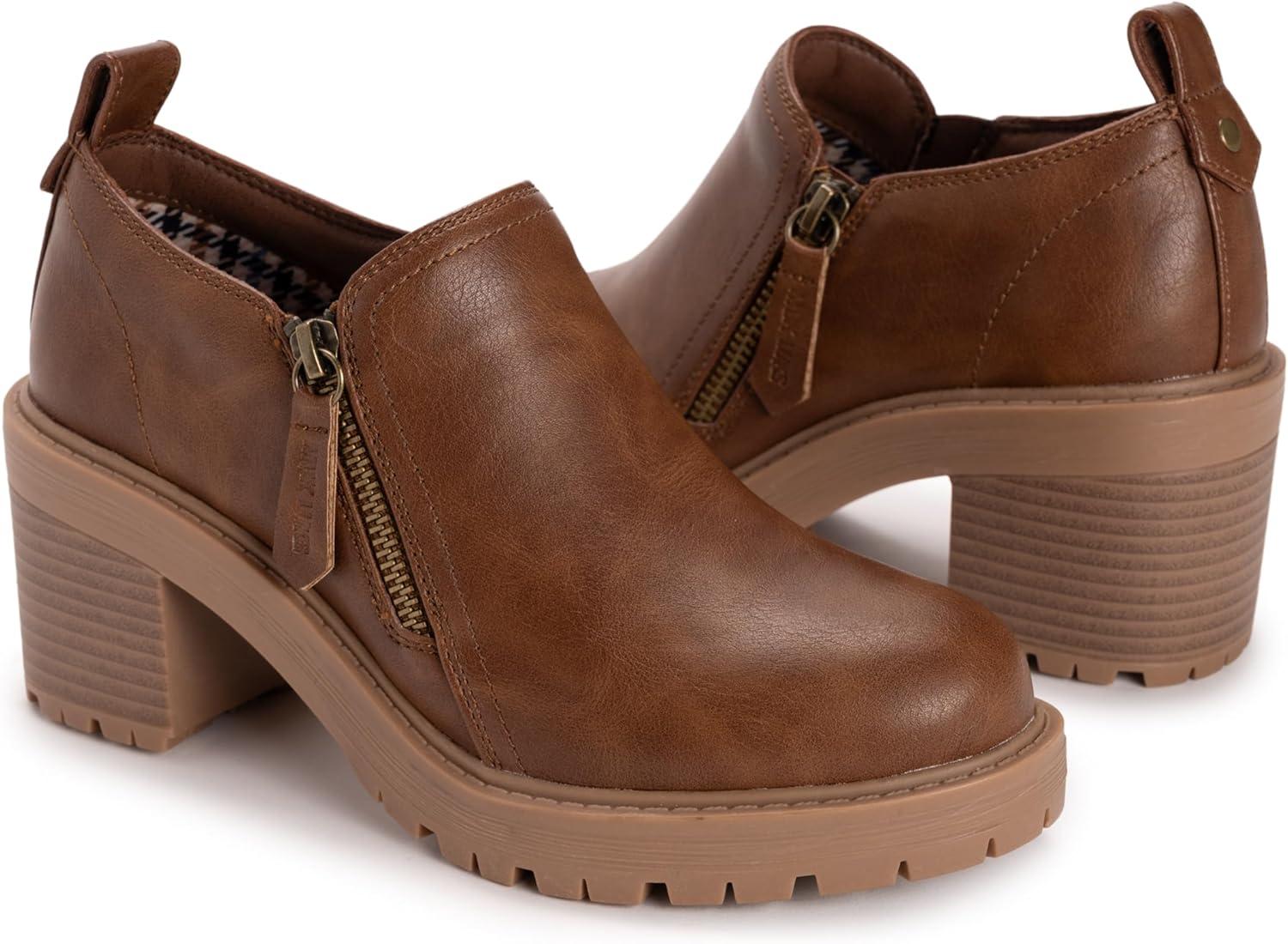 imageMUK LUKS Womens Lainey ShootieDark Tan