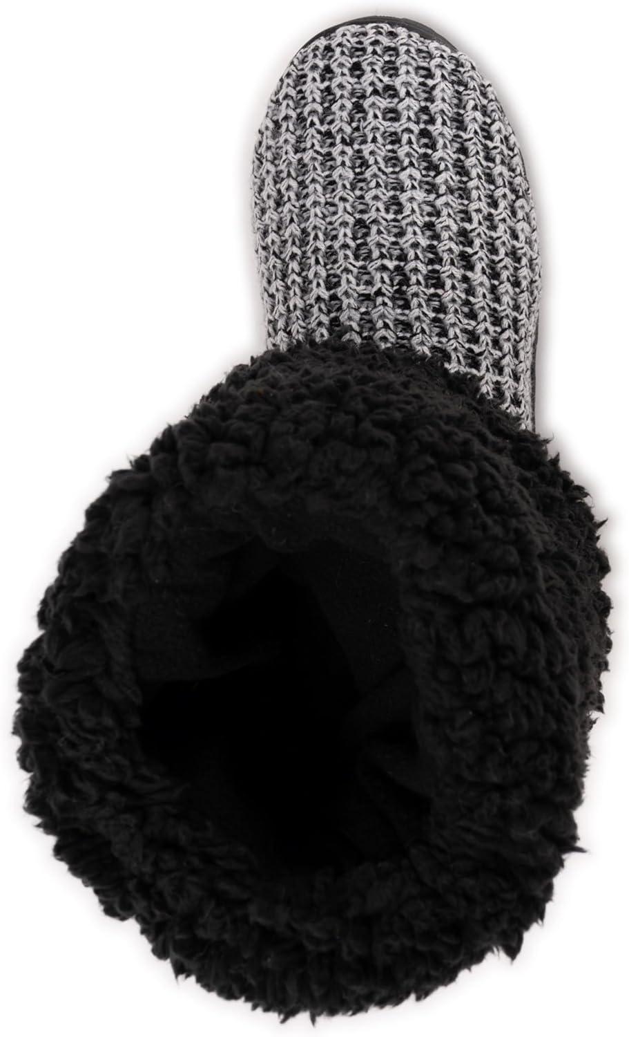 imageMUK LUKS Womens Tabbi Toggle SlipperBlackWhite