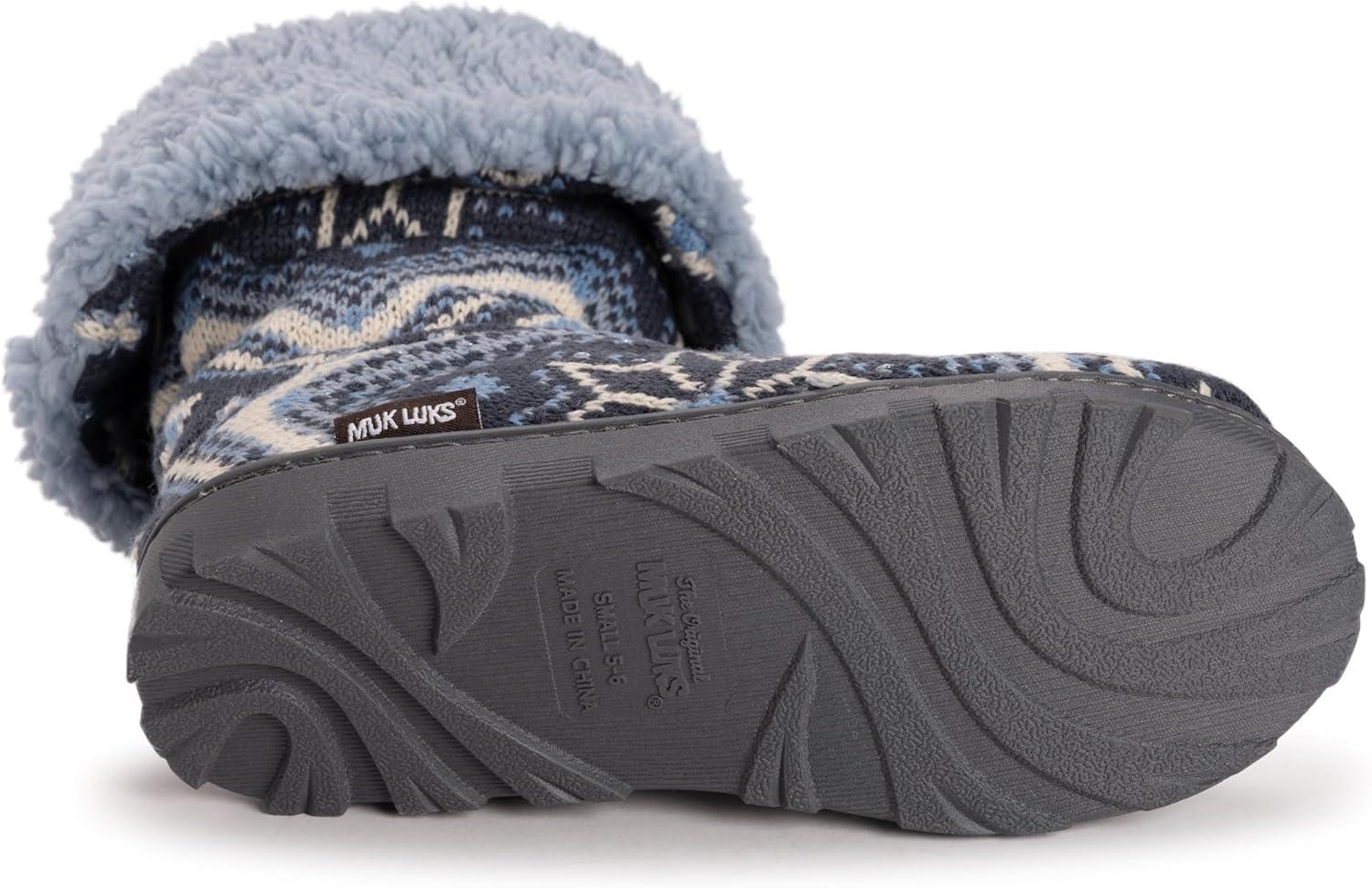 imageMUK LUKS Womens Tabbi Toggle SlipperTwilight
