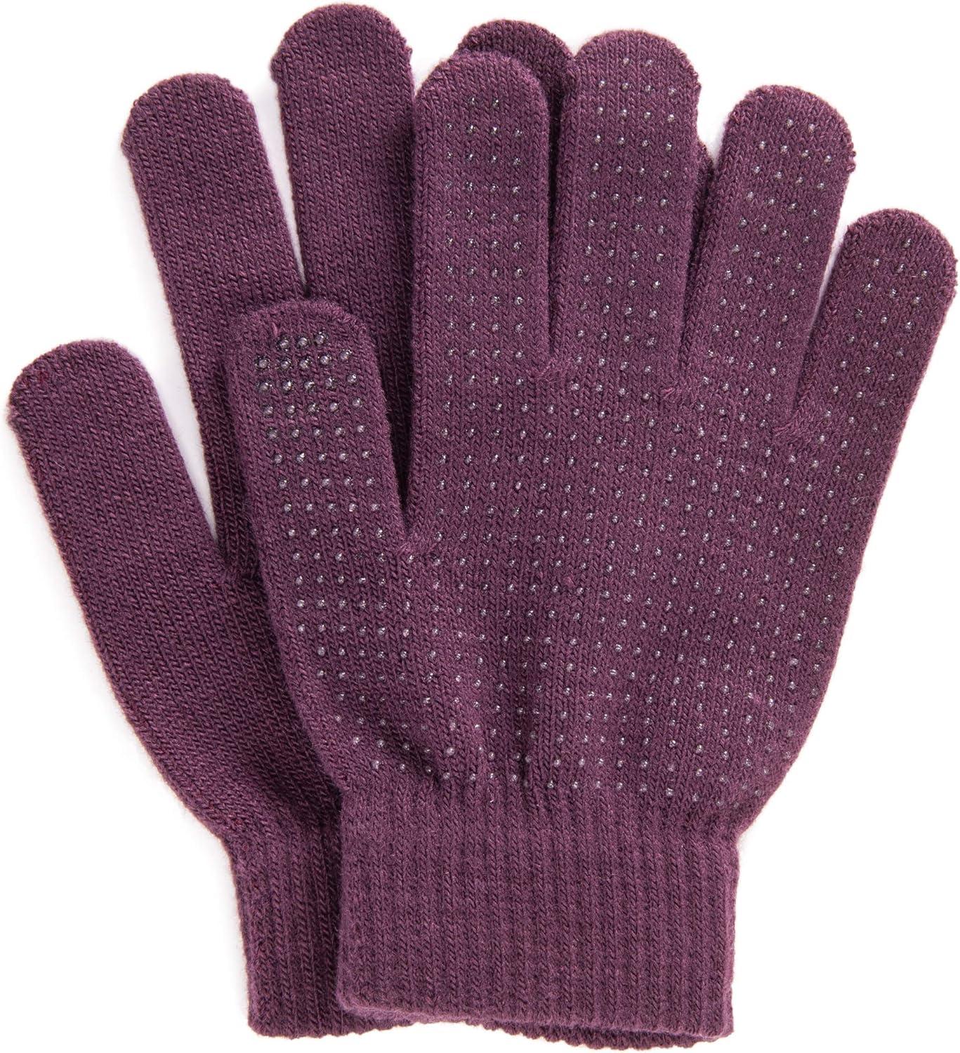 imageMUK LUKS womens GlovesBlackGreyPlum