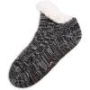 imageMUK LUKS Womens Shortie Cabin SockEbonyDark Grey