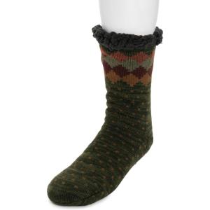 imageMUK LUKS mens Cabin SoxGreen