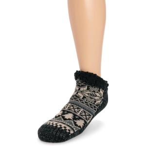 imageMUK LUKS mens Ankle Cabin SoxEbony Charcoal