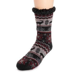 imageMUK LUKS mens Cabin SockEbonyCinder