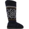 imageMUK LUKS womens MalenaBootsNavy Snowflake