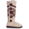 imageMUK LUKS womens MalenaBootsOxblood Snowflake