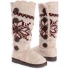 imageMUK LUKS womens MalenaBootsOxblood Snowflake