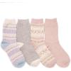 imageMUK LUKS womens Womens 4 Pair Pack Holiday Boot SocksDreamer