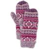 imageMUK LUKS Womens Chenille Eyelash Mix MittenBerry Multi