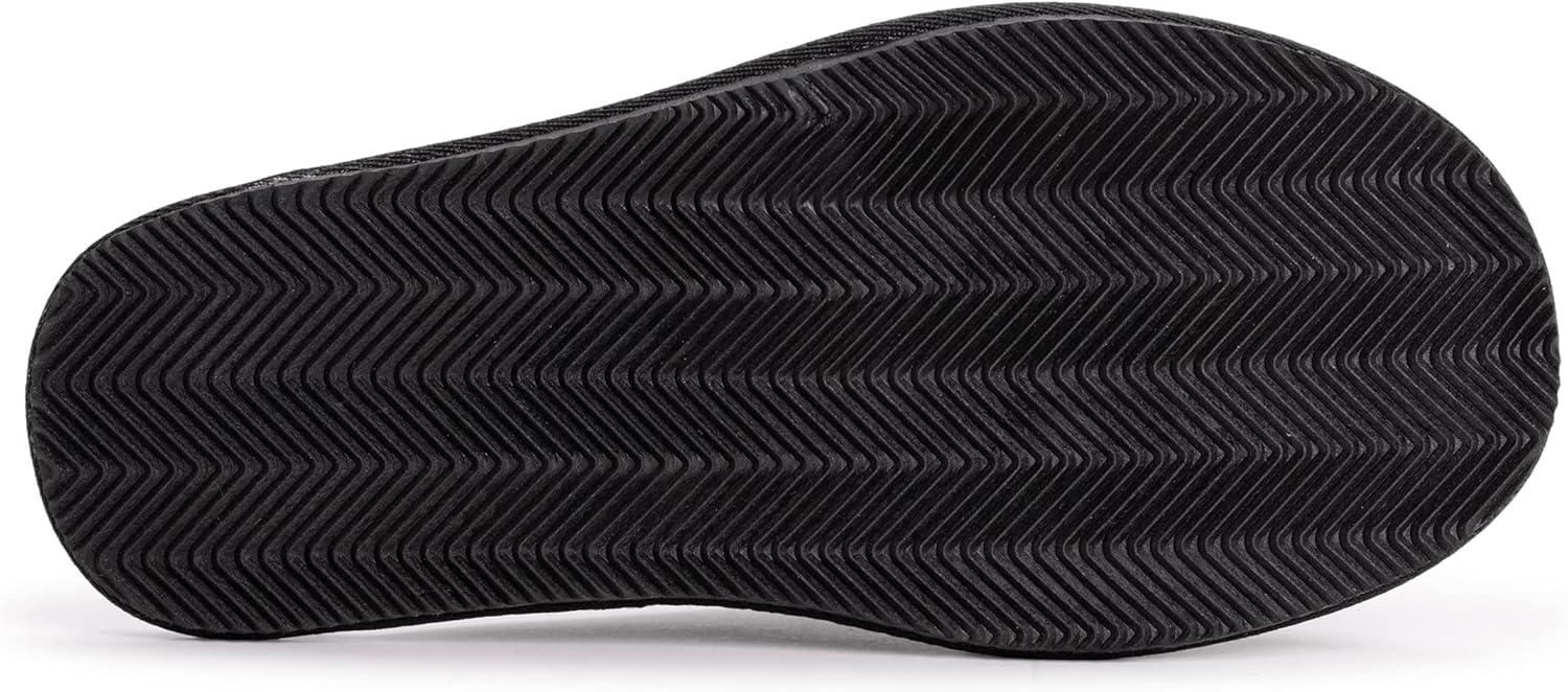 imageMUK LUKS mens Muk Luks Mens Dave Printed Berber Suede ScuffBlack